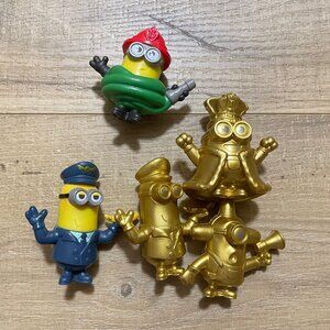 5 Minions McDonald's Happy Meal Toys